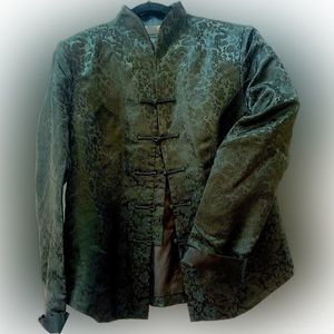 Oriental Style Blazer (XL) Black